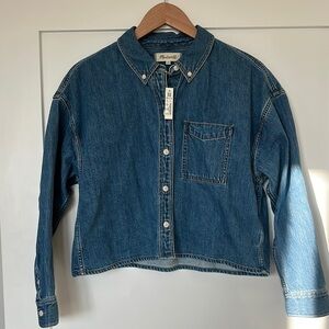 Madewell Blue Denim Shirt